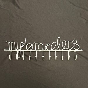 White Bracelet Holder